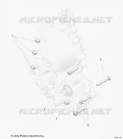 DRIVE TRAIN, GEARCASE MOUNTING
