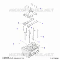 ENGINE, CYLINDER HEAD