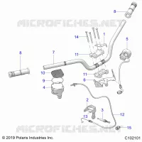 STEERING, HANDLEBARS