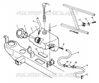 OIL TANK 6X6 400L W968740 AND 6X6 400L NORWEGIAN N968740 (4935963596A014)