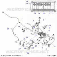 ELECTRICAL, MAIN WIRE HARNESS