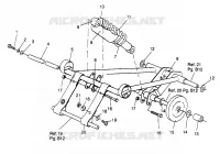 FRONT TORQUE ARM (SKS) XLT SKS 0970556 (4937693769C002)