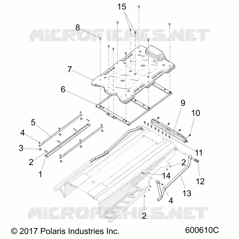 CHASSIS, REAR ASM.