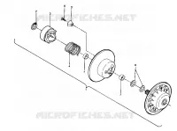 DRIVEN CLUTCH ASSEMBLE (4913511351025A)