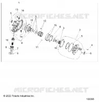 DRIVE TRAIN, FRONT GEARCASE