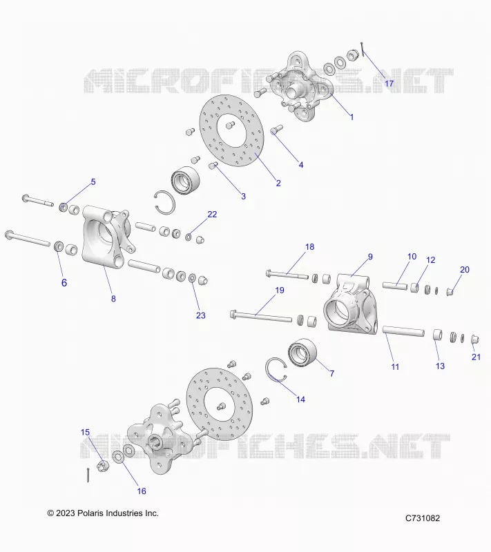 SUSPENSION, REAR CARRIER