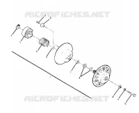 DRIVEN CLUTCH ASSEMBLY 350 2X4 (4919821982026A)