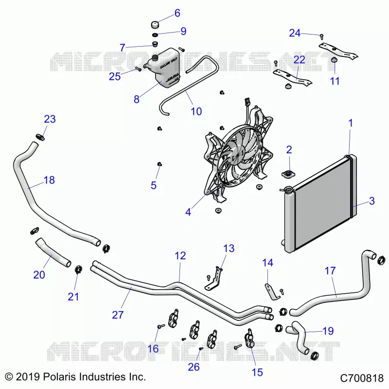 ENGINE, COOLING SYSTEM