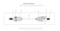 DRIVE TRAIN, DRIVE SHAFT, FRONT