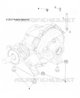 DRIVE TRAIN, REAR GEARCASE MOUNTING