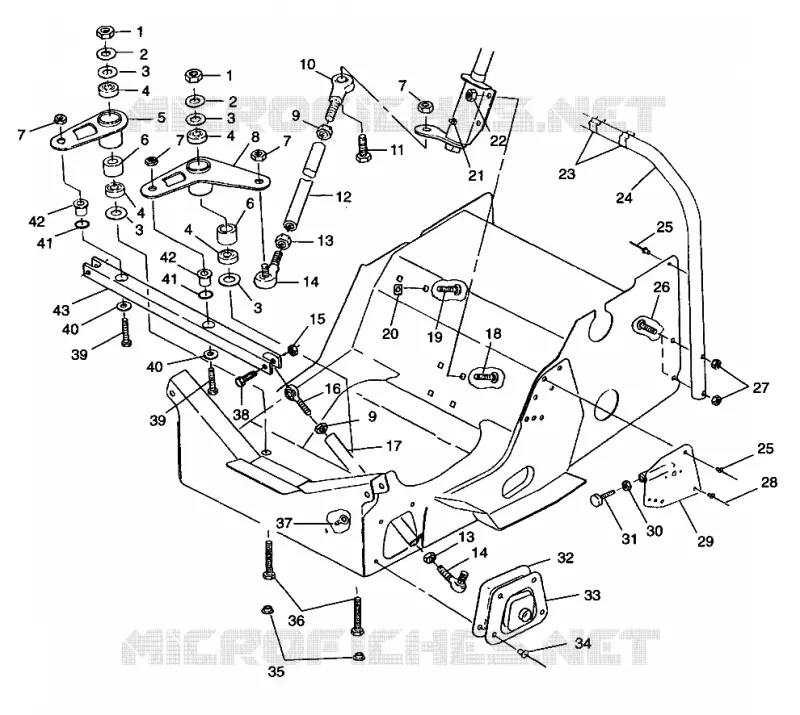 STEERING 600 XC 0981758 (4944194419B005)