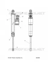 SUSPENSION, REAR SHOCK TRACK