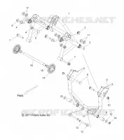 SUSPENSION REAR CRANK