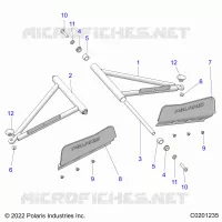 SUSPENSION, A-ARM AND STRUT MOUNTING