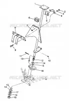 STEERING POST   ASSEMBLY TRAIL BLAZER W937221 (4924082408014A)