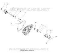 OIL PUMP AND WATER PUMP