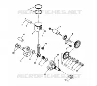PISTON   CRANKSHAFT 2X4 350L W937539 (4924032403030A)