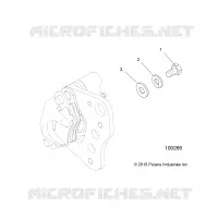 FRONT BRAKE CALIPER MOUNTING