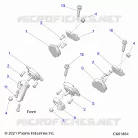 ENGINE, MOUNTING & LONG BLOCK