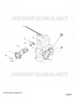 ENGINE, THROTTLE BODY AND FUEL RAIL