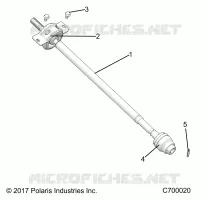 DRIVE TRAIN, FRONT PROP SHAFT