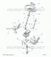 STEERING,STEERING ASSEMBLY, EPS