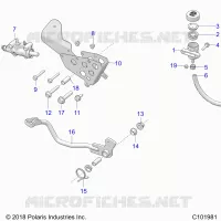 BRAKES, BRAKE PEDAL AND MASTER CYLINDER