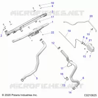 ENGINE, COOLING SYSTEM, RADIATOR