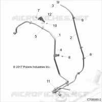 BODY, FUEL LINE