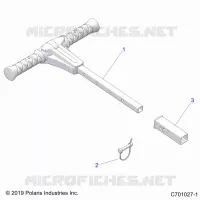 BODY, PASSENGER GRAB BAR