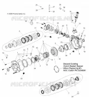 DRIVE TRAIN, FRONT GEARCASE AND MOUNTING