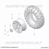 WHEELS, FRONT