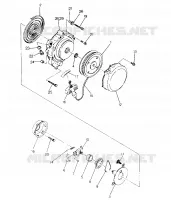 RECOIL STARTER ASSEMBLY 250 4X4 / W928127 (4922872287D005)