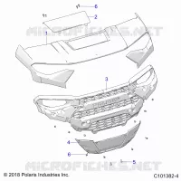 HOOD AND FRONT FASCIA