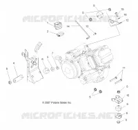 ENGINE, MOUNTING