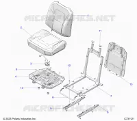 SEAT ASM., DRIVER