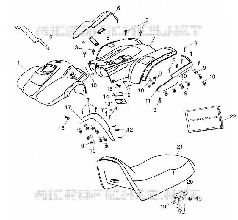 FENDER   SEAT