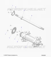 DRIVE TRAIN, JACKSHAFT AND DRIVE SHAFT