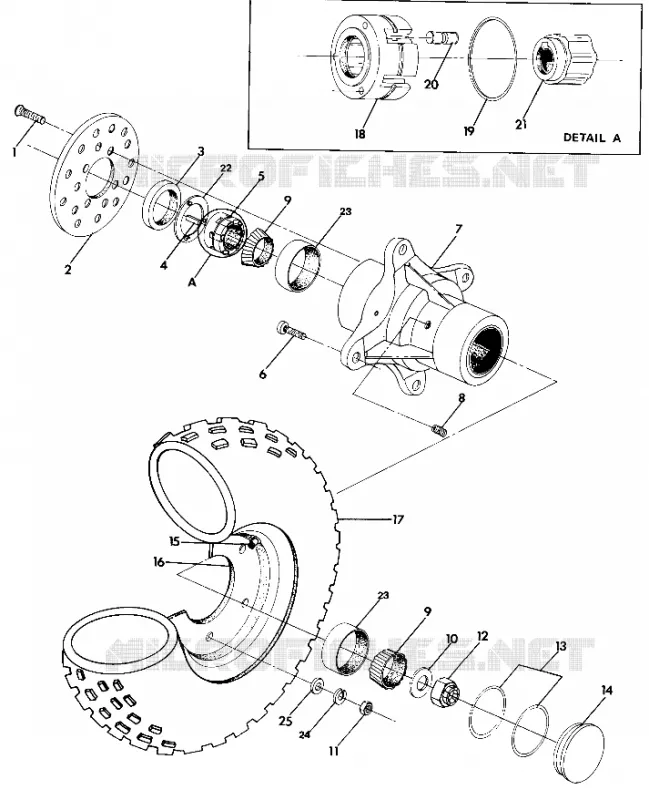 FRONT WHEEL ASSEMBLY (4918541854021A)
