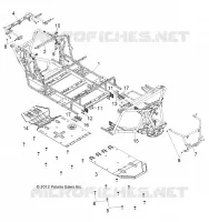 CHASSIS, MAIN FRAME AND SKID PLATE