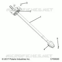 DRIVE TRAIN, FRONT PROP SHAFT