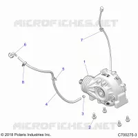 DRIVE TRAIN, FRONT GEARCASE MOUNTING
