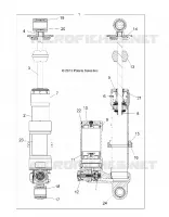 SUSPENSION, FRONT SHOCK