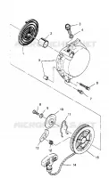 RECOIL STARTER  2X4 300 W957530 (4930053005C013)