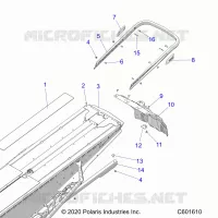BUMPER, REAR