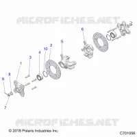 FRONT SUSPENSION CARRIER AND HUB