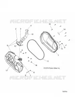 DRIVE TRAIN, CLUTCH COVER AND DUCTING