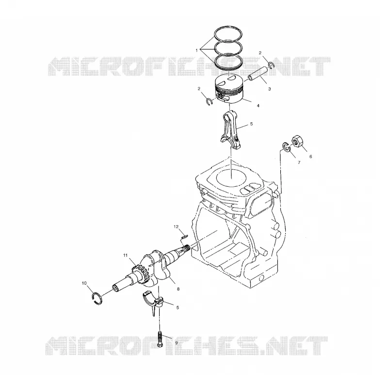 PISTON   CRANKSHAFT