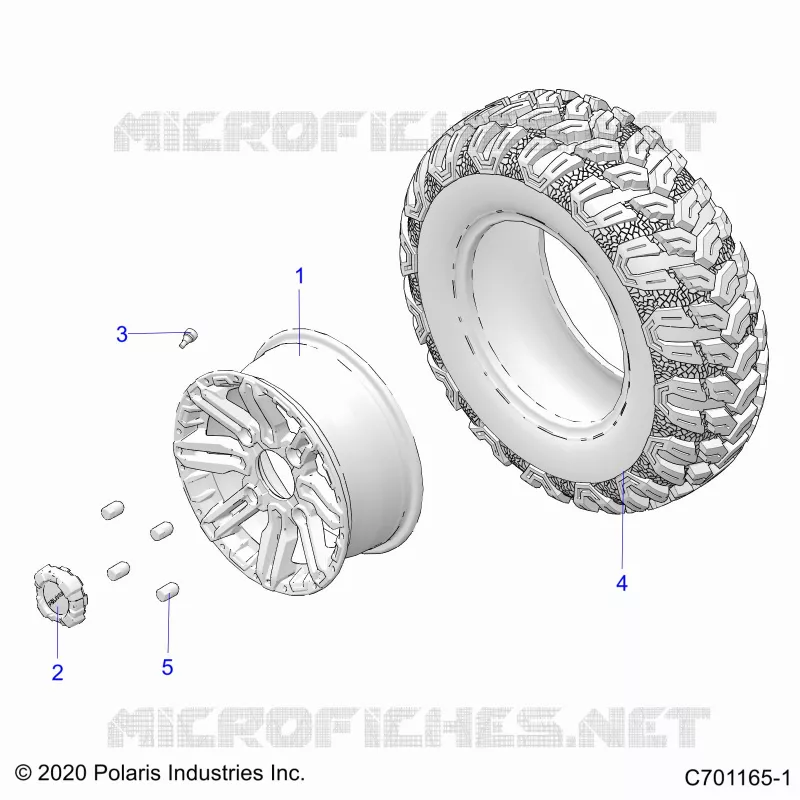 WHEELS, FRONT