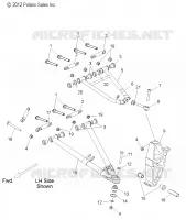 FRONT WISHBONES